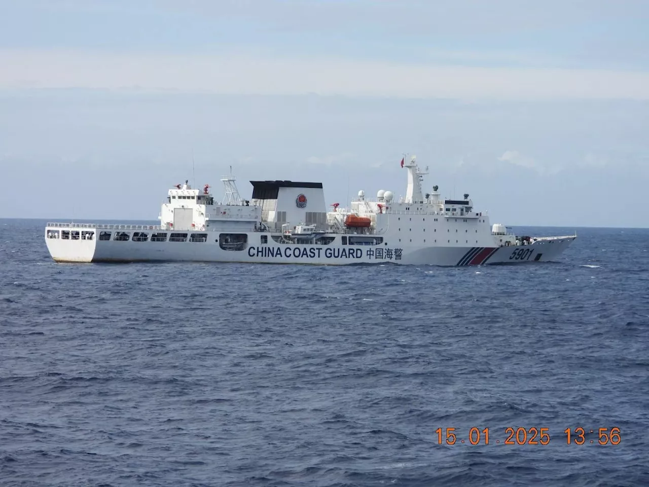 Philippine Coast Guard Monitors Chinese 'Monster Ship' Near Zambales Coast