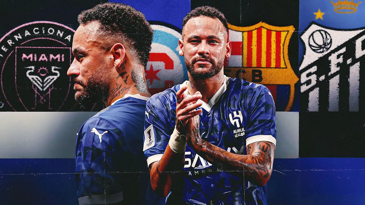 Neymar's next club: Lionel Messi reunion at Inter Miami, Santos homecoming & all the transfer options available to Brazil superstar as he aims for 'last shot' at World Cup glory