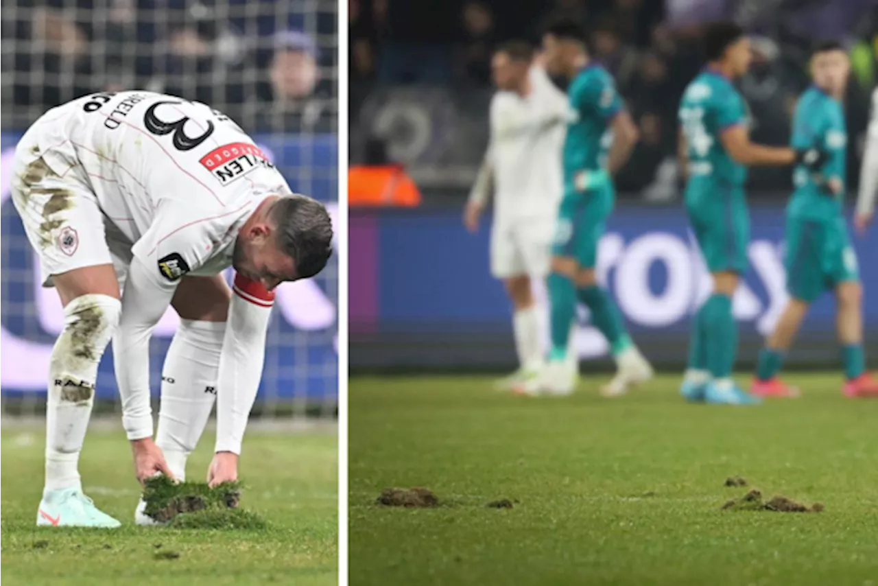 Anderlecht's New Grass Pitch Causes Problems in Cup Match Against Antwerp