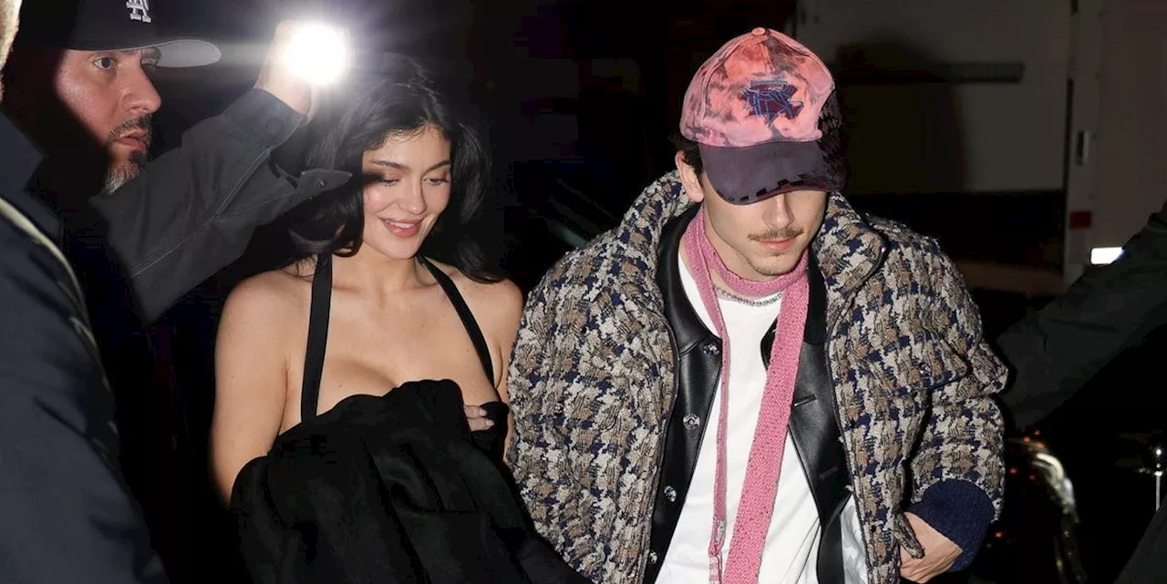 Kylie Jenner and Timothée Chalamet Deliver Mismatched Chic in Paris