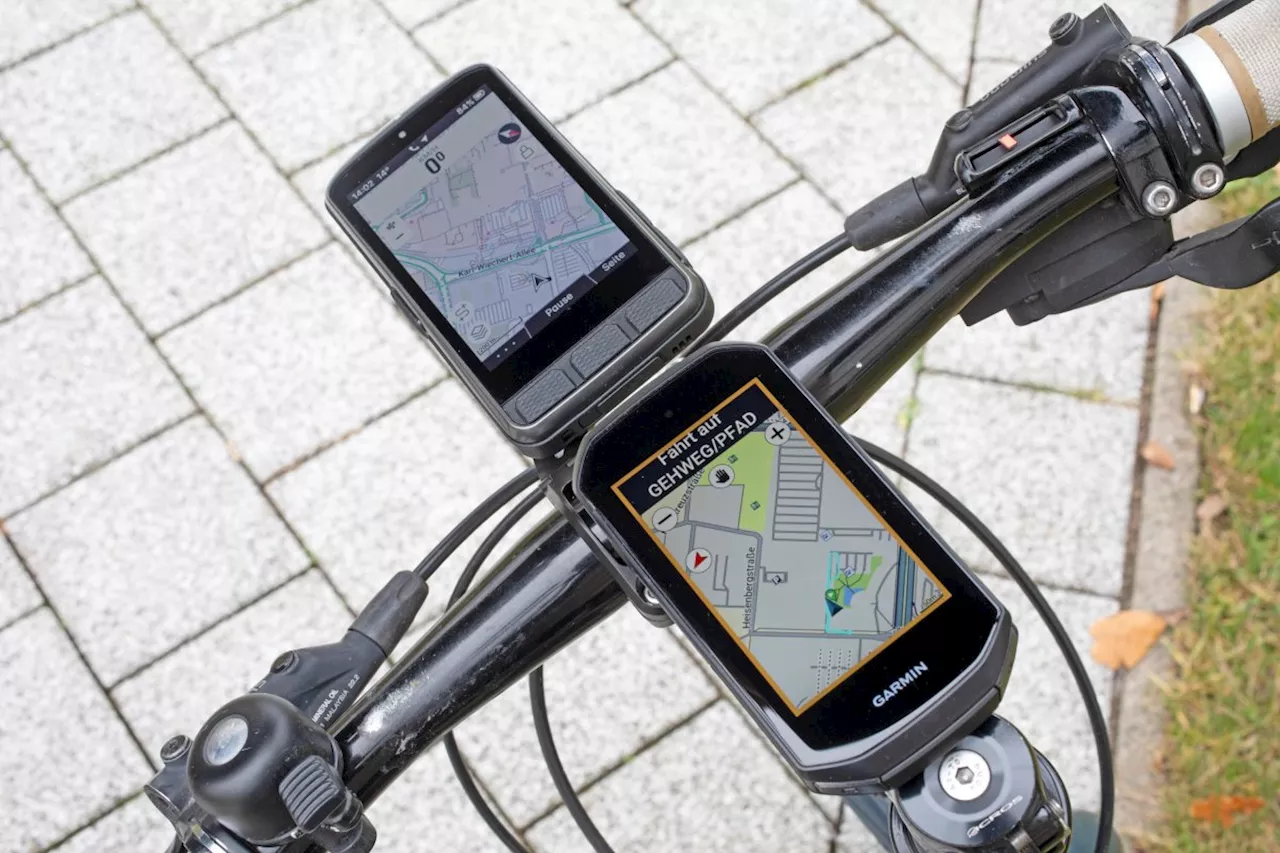 High-End-Fahrradcomputer: Garmin Edge 1050 vs. Wahoo Elemnt Ace