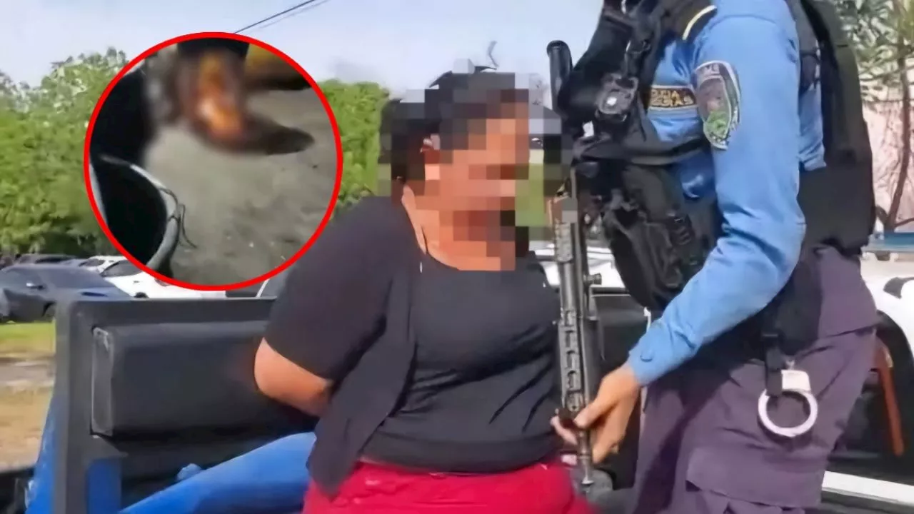 IMÁGENES FUERTES: una mujer golpea brutalmente y quema a su hija de 3 años para disciplinarla