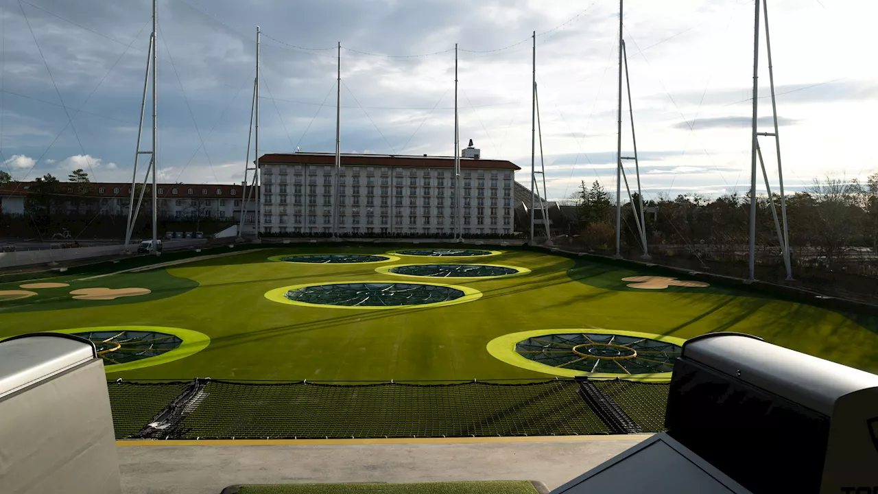 Angry-Birds mit Golfbällen - Topgolf Wien eröffnet Mega-Anlage in Brunn