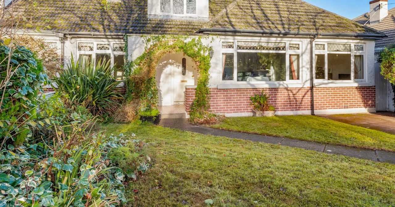 Terenure bungalow with large garden space and views of Bushy Park for €1.05m