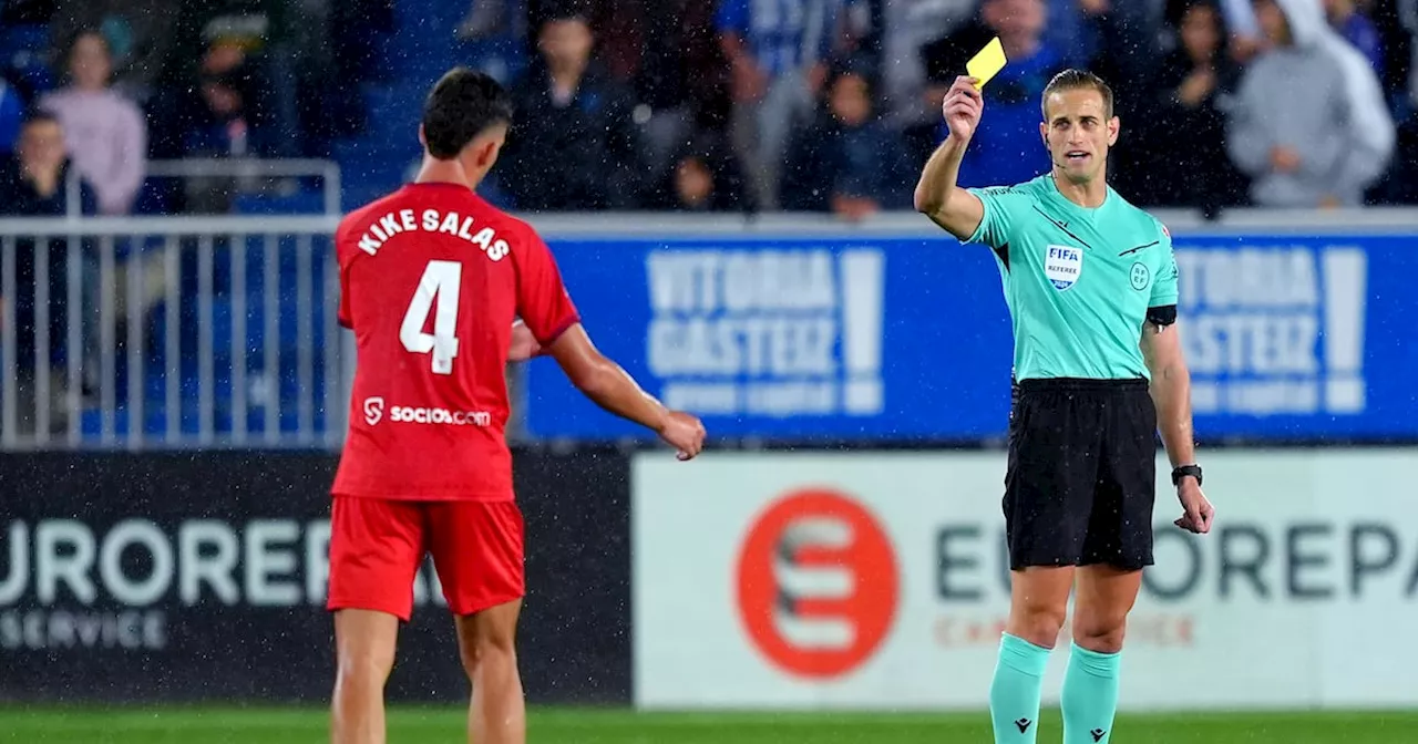 Sevilla defender Kike Salas under investigation over yellow cards