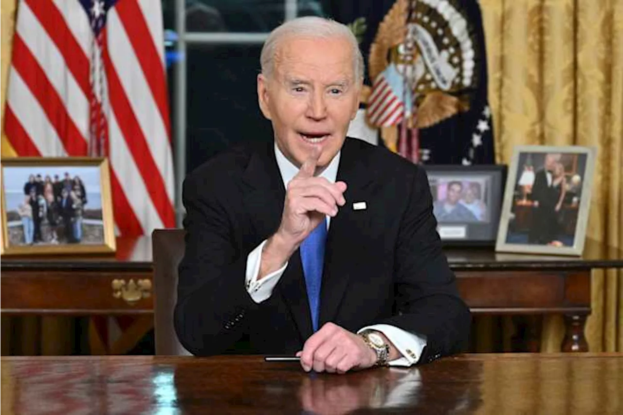 Biden gives farewell address from Oval Office as he prepares to cede power to Trump