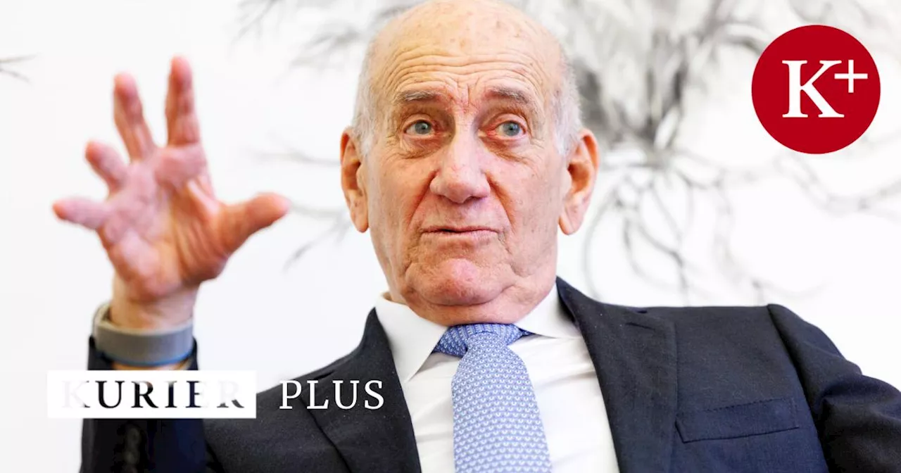 Israels Ex-Premier Olmert: 'Keine Seite kann die andere jemals vernichten'