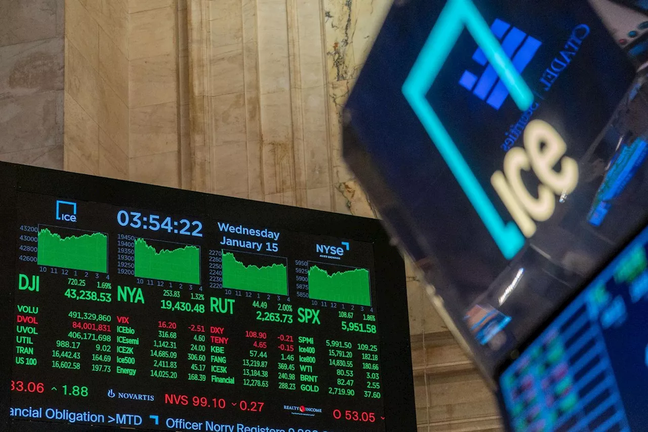 Wall Street termine galvanisée par l'inflation américaine et les résultats des banques