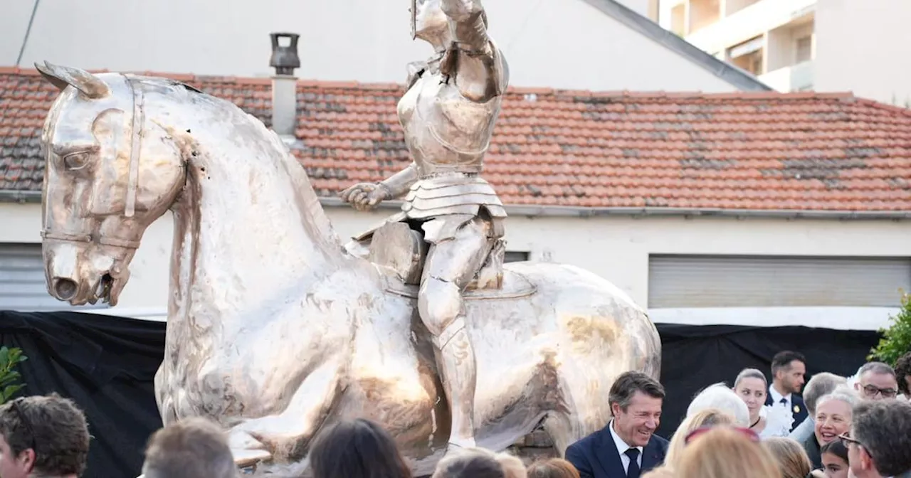 Nice : contraint par la justice de démonter «sa» statue de Jeanne d’Arc, Estrosi enrage contre le préfet Moutouh