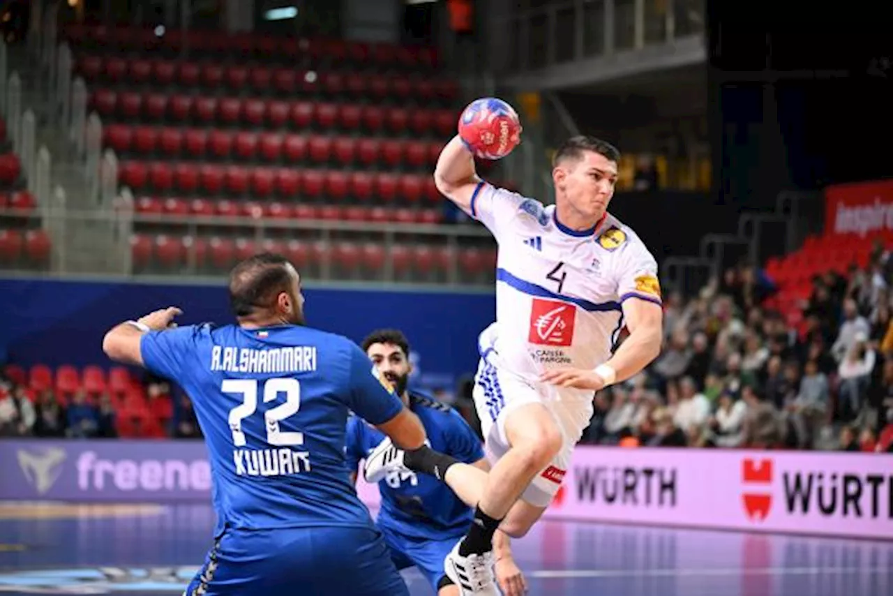 Victoire écrasante de l'équipe de France face au Koweït au Mondial de handball