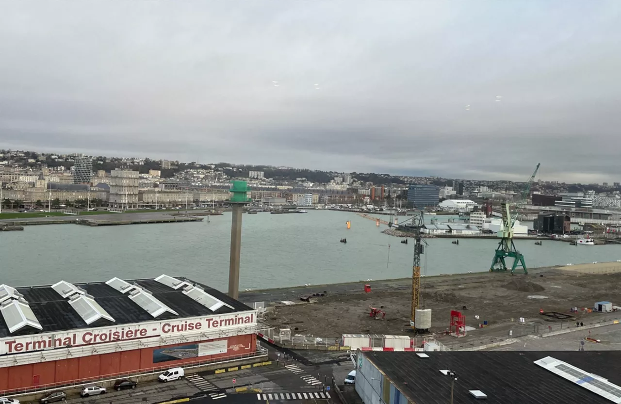 Alors que les escales s’enchaînent au Havre, où en est le chantier du terminal croisière ?