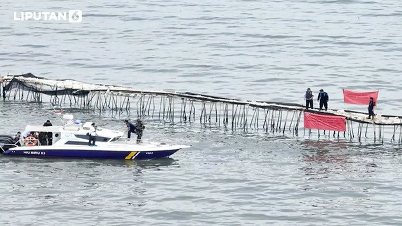 KKP Ungkap Penemuan Pagar Laut Ilegal di Banten dan Jawa Barat