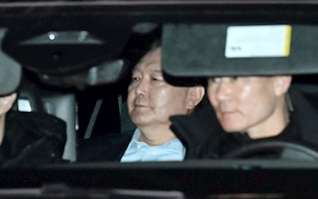 Arrested South Korea president Yoon faces more questioning as impeachment hearing resumes