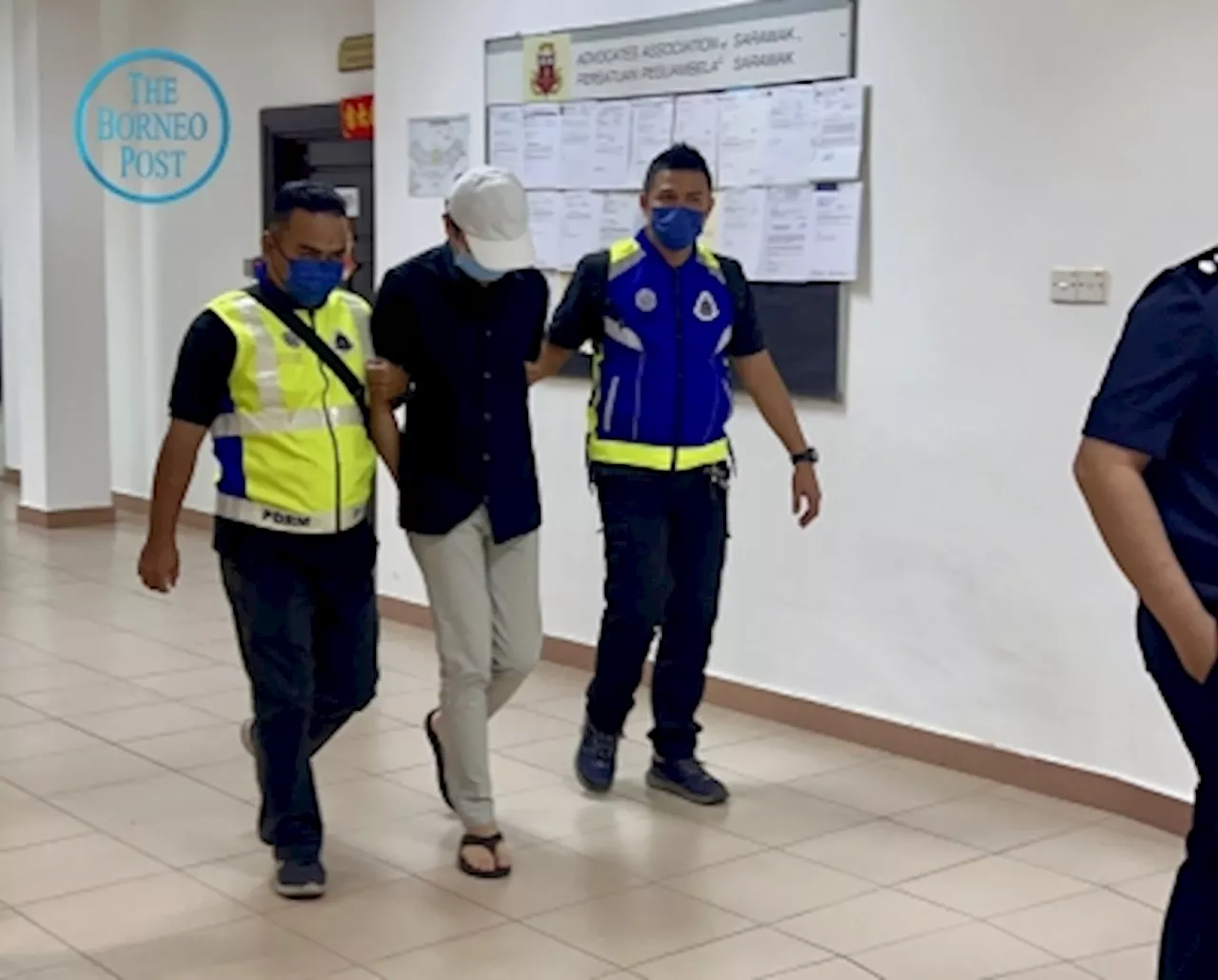 Ex-broadcasting CEO, supplier MD remanded in Kuching over money laundering probe (VIDEO)