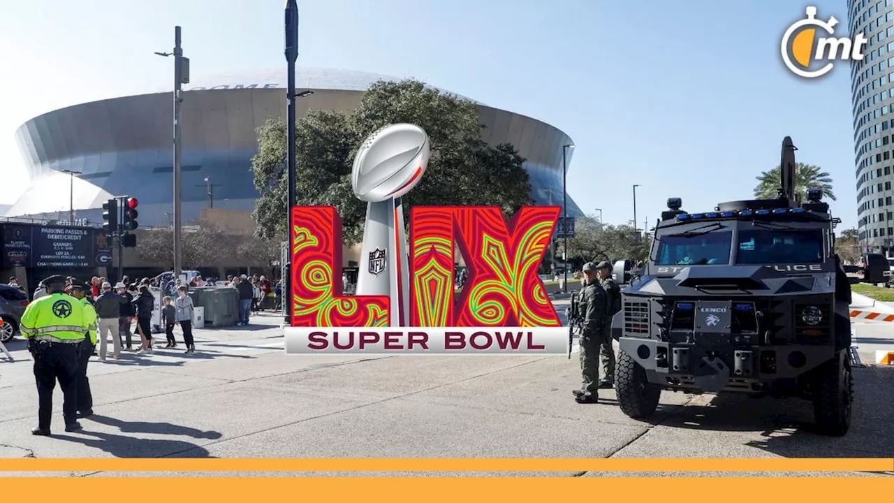 NFL refuerza seguridad para el Super Bowl LIX tras atentado en Nueva Orleans