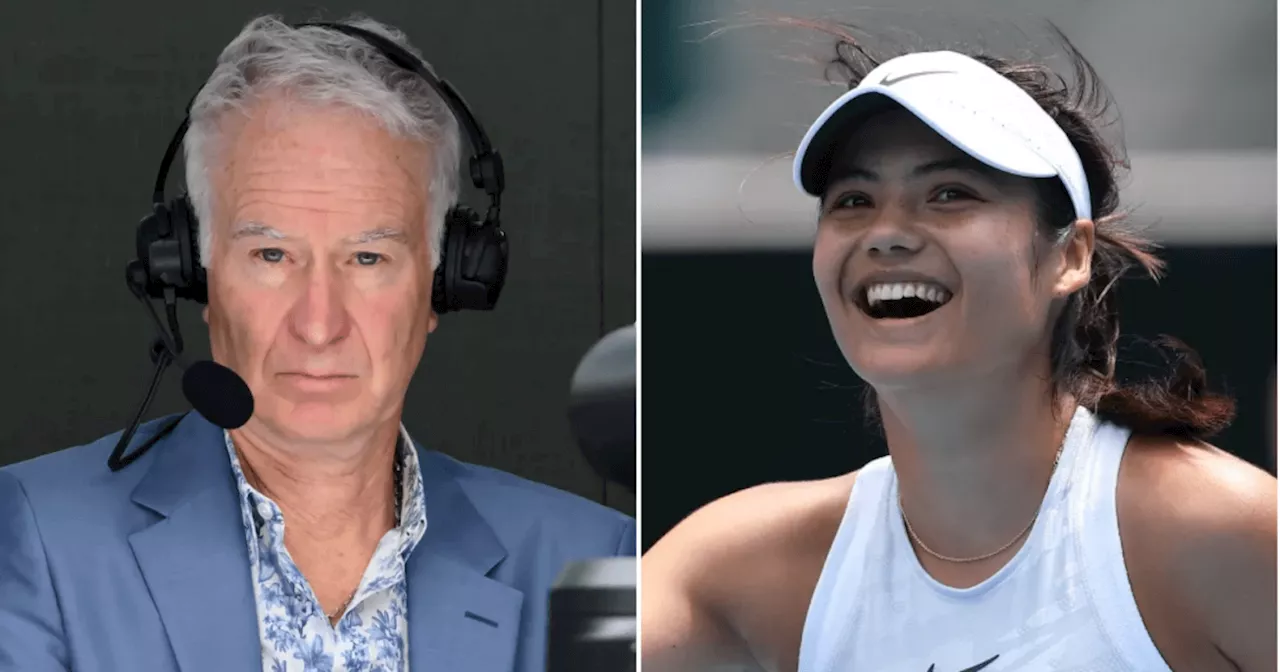 McEnroe Sees Raducanu as a Threat to Swiatek at Australian Open