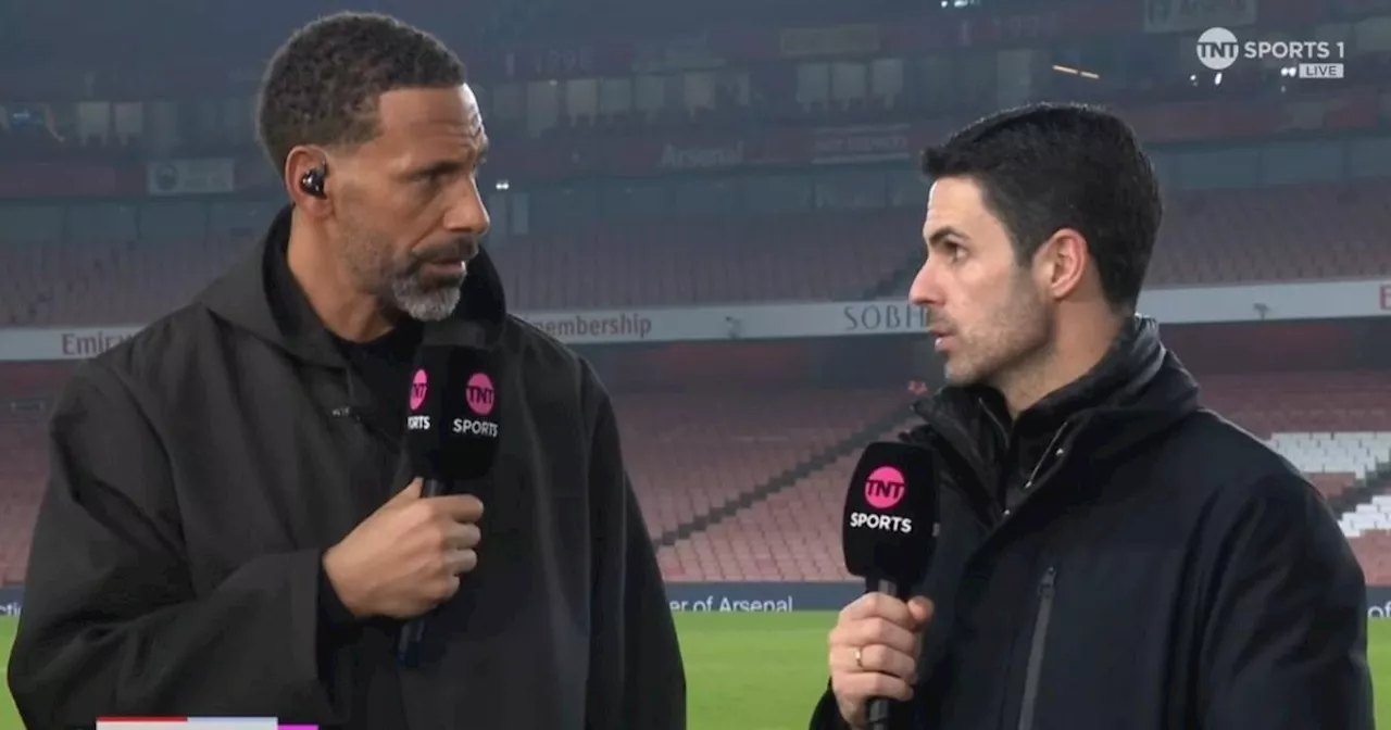 Mikel Arteta responds to Rio Ferdinand call for Arsenal to sign new striker