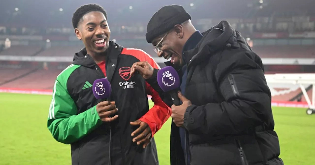 Myles Lewis-Skelly warned by Emmanuel Adebayor after 'beautiful' Ian Wright interview