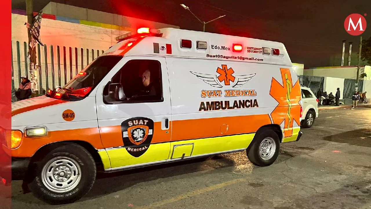 Trasladan a menores quemados por explosión en Chimalhuacán a hospital en CdMx