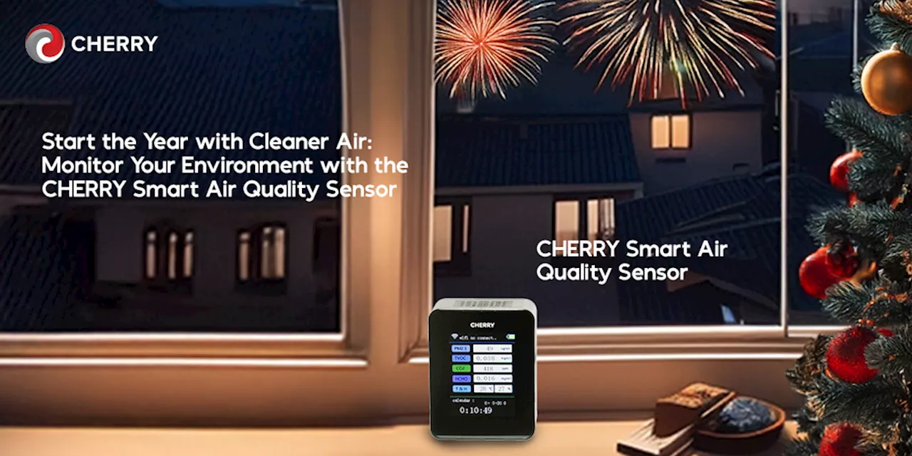 Breathe Easy in 2025 with the CHERRY Smart Air Quality Sensor