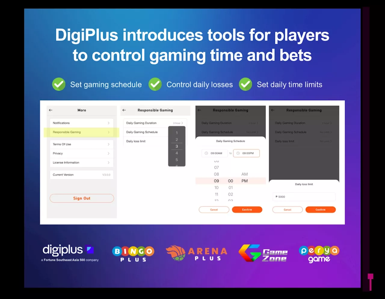 DigiPlus Launches Advanced Responsible Gaming Features in Philippines