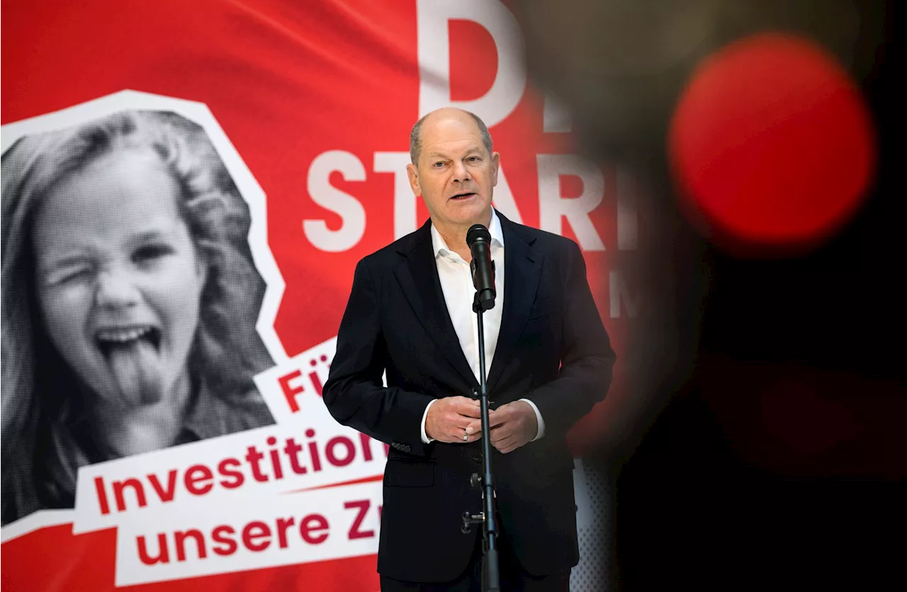 Scholz warnt vor Merz' Stahl-Kurs