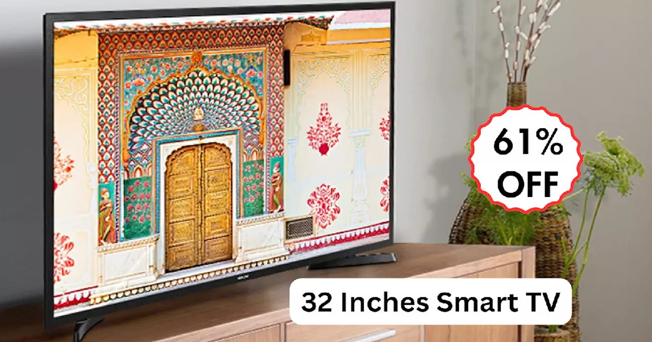 Amazon Republic Day Sale 2025: 32 Inches Smart TV 61% तक की छूट के साथ