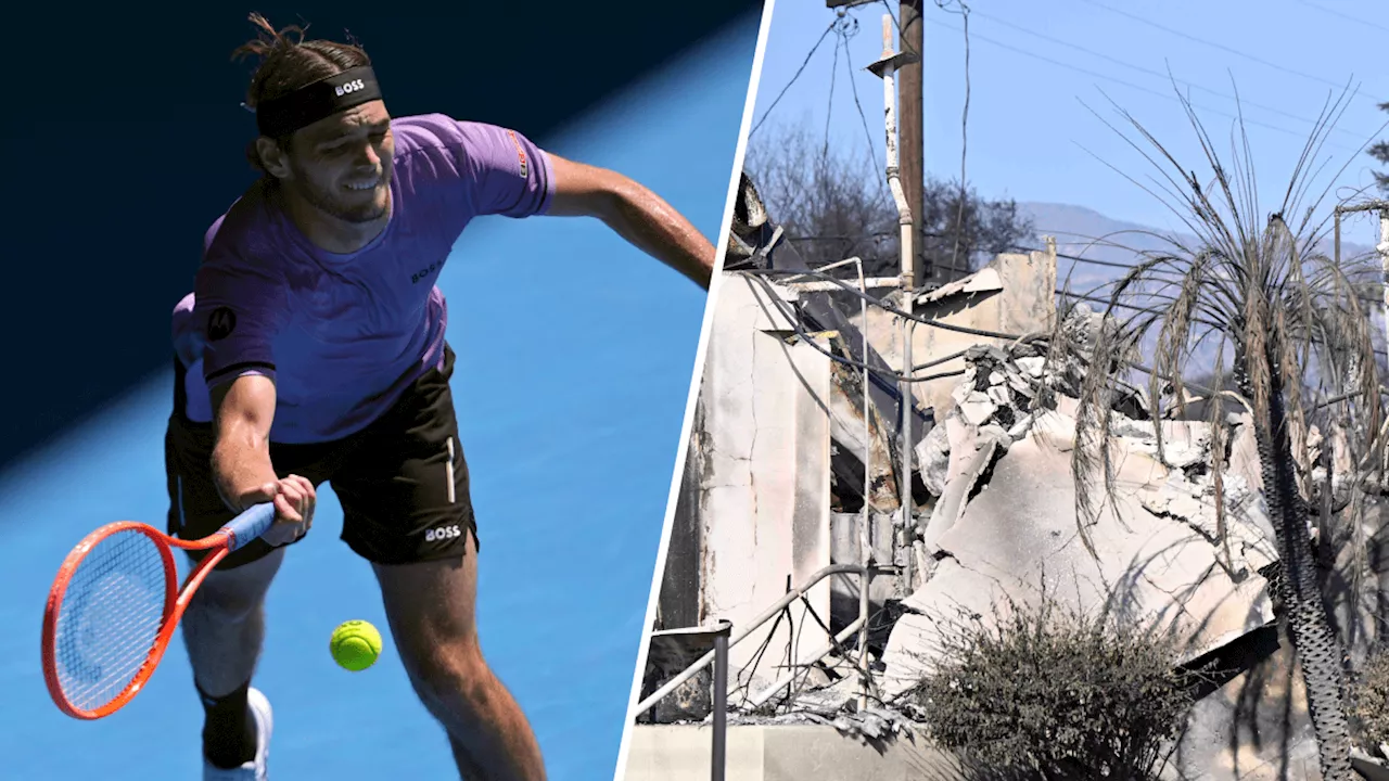 Fritz Donates Australian Open Prize Money to California Wildfire Relief