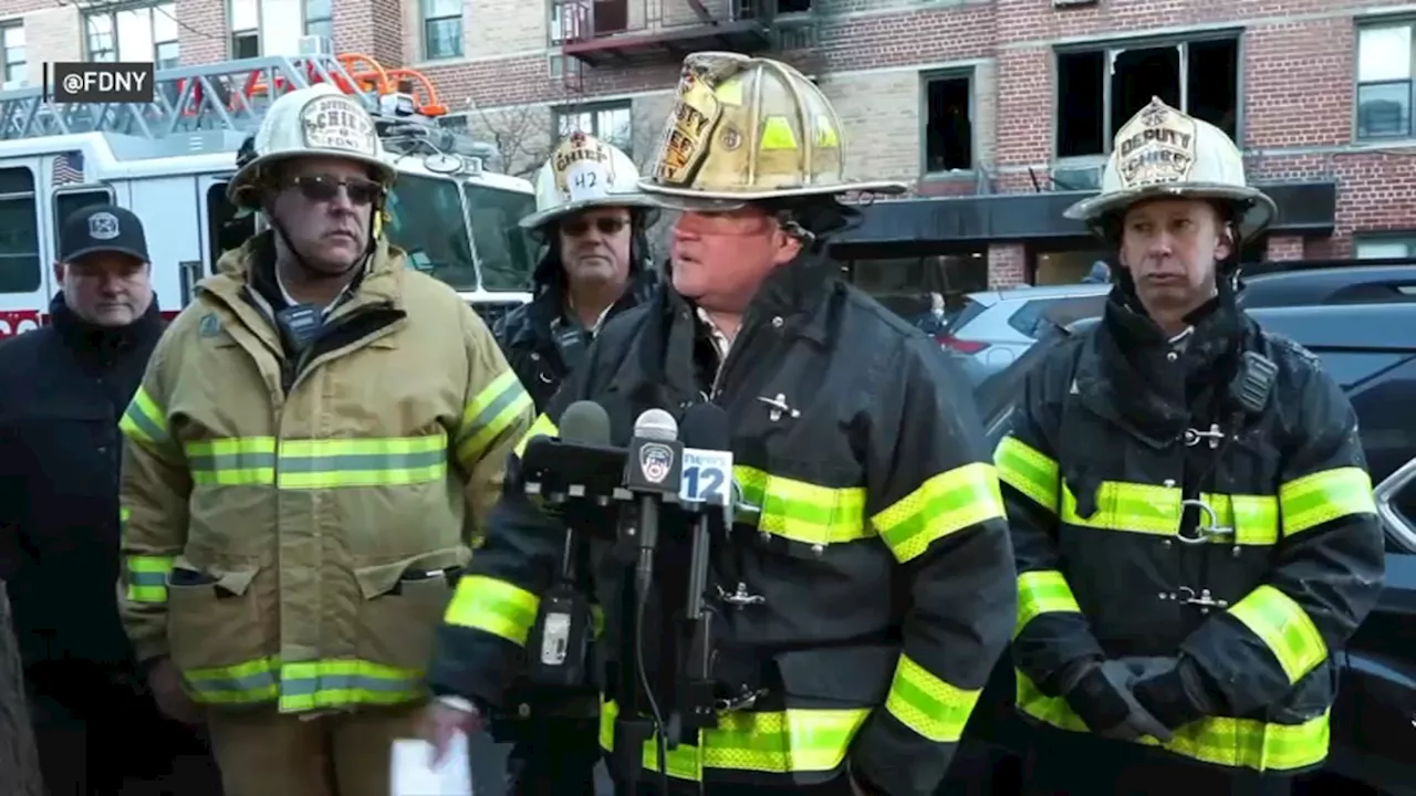 16 Injured in Brooklyn Apartment Fire, Including 2 Children