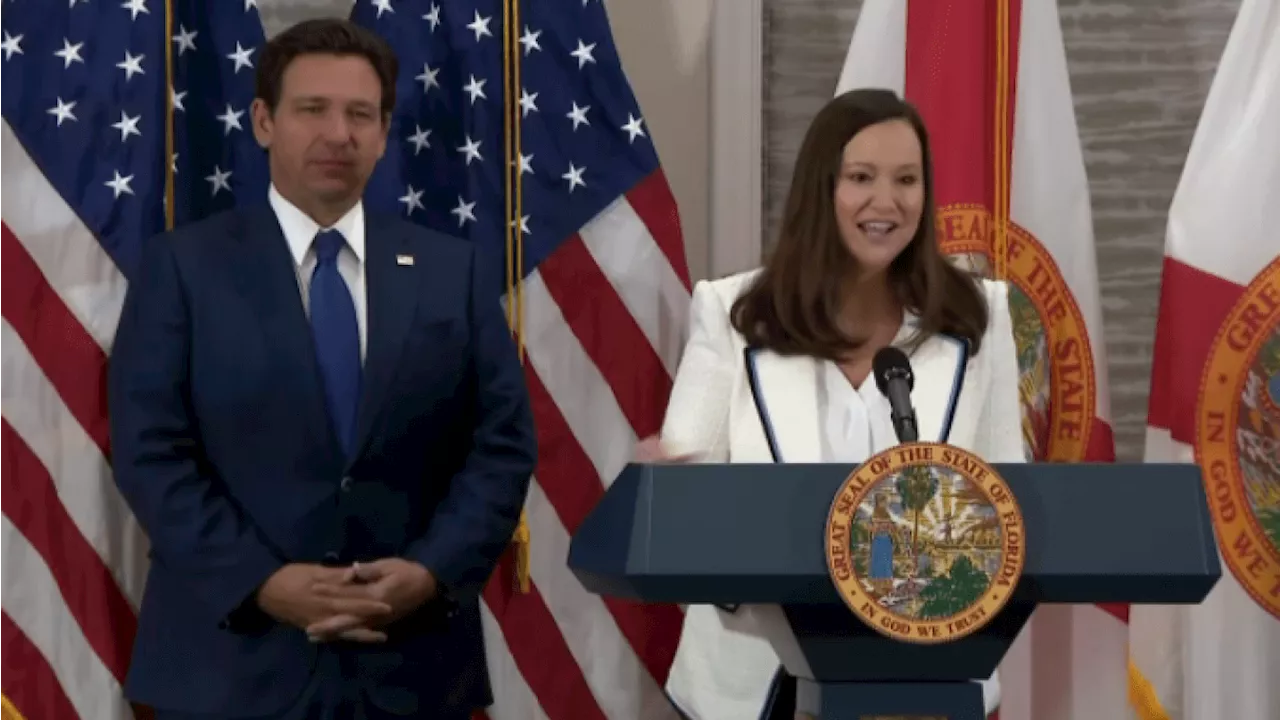 Florida Attorney General Ashley Moody Appointed to U.S. Senate