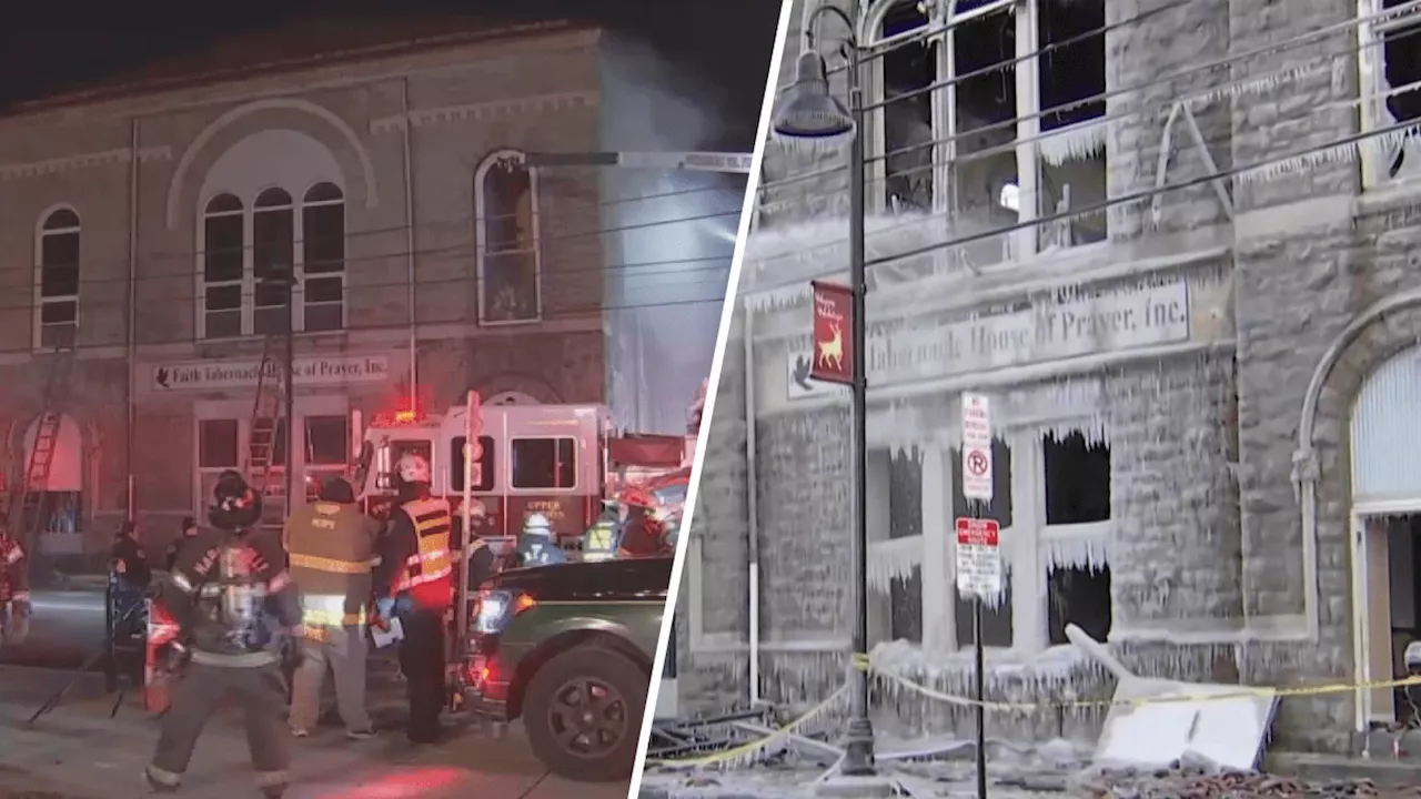 Historic Church Destroyed by Fire in Norristown