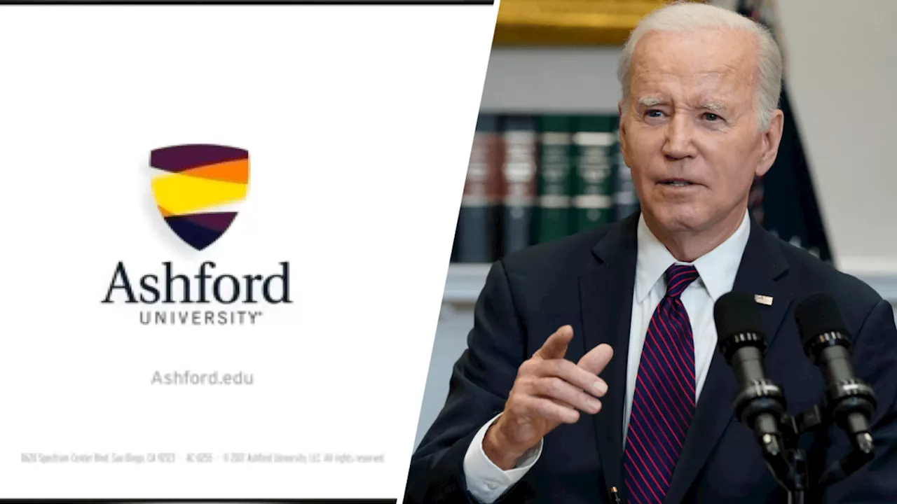 Biden Administration Cancels $260 Million in Student Loans for Former Ashford University Students