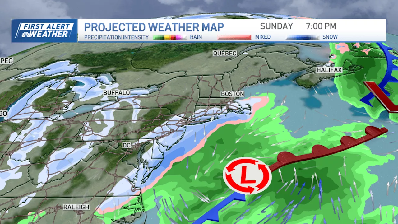 New England Braces for Snow and Arctic Blast