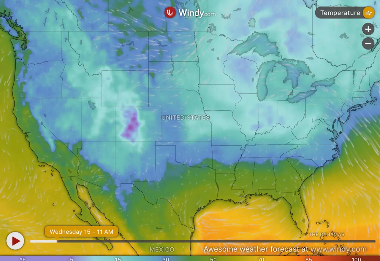 Arctic Blast Brings Extreme Cold to US East and Midwest, While California Faces Fire Risks