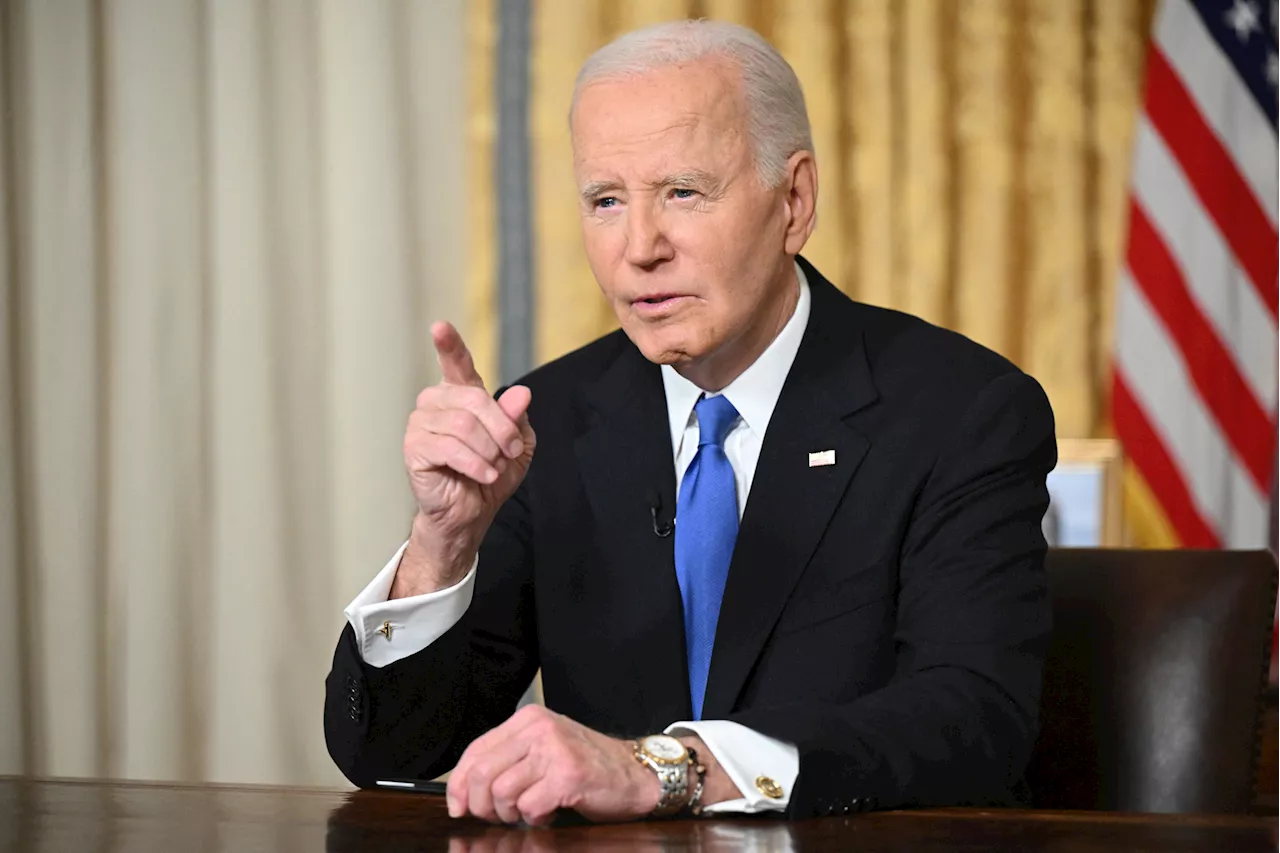 Biden Warns of 'Oligarchy' Threat in Farewell Address