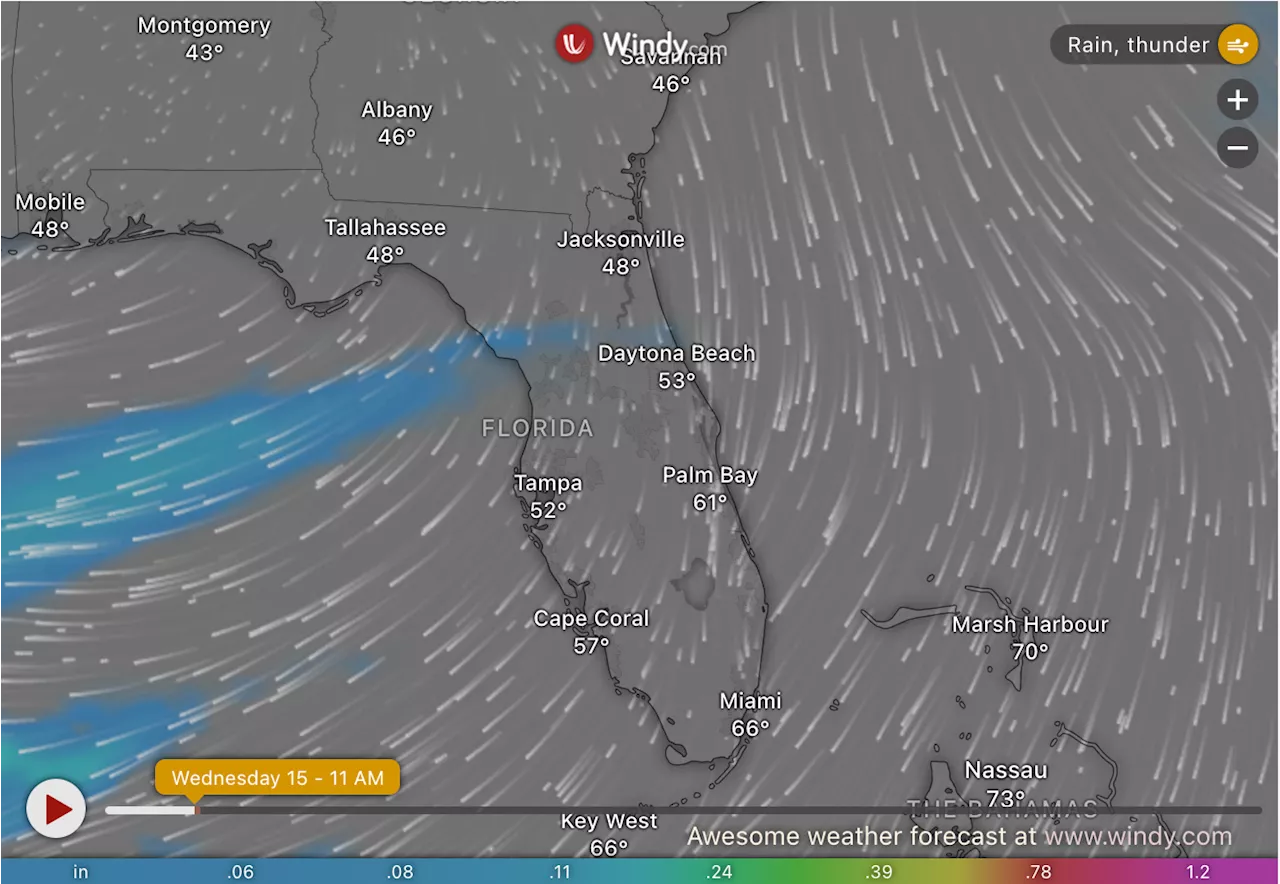 Winter Storm to Bring Rare Frost and Freezing Temperatures to Florida