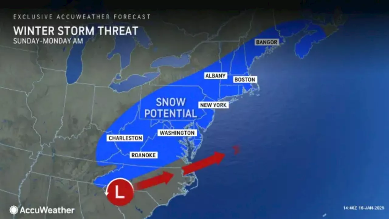 Potential Winter Storm Could Bring Snow to New Jersey This Weekend