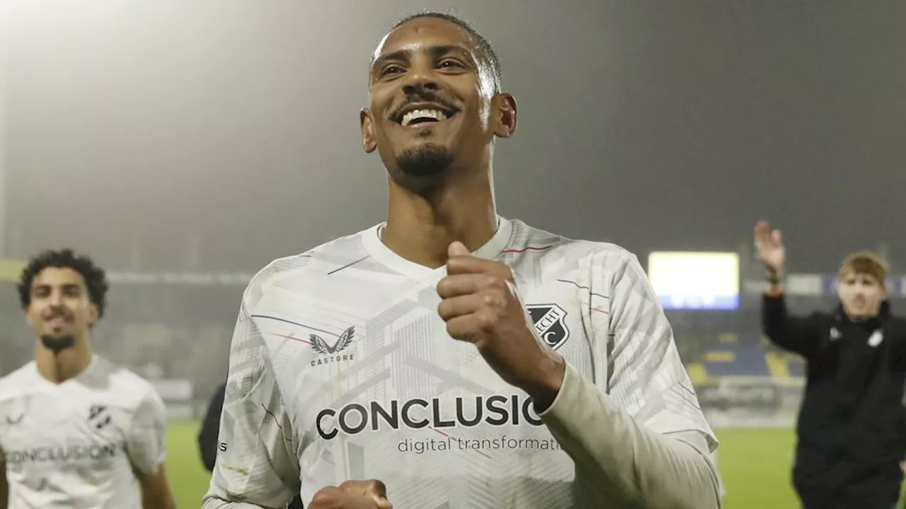 Haller schiet FC Utrecht langs RKC in moeizaam bekerduel