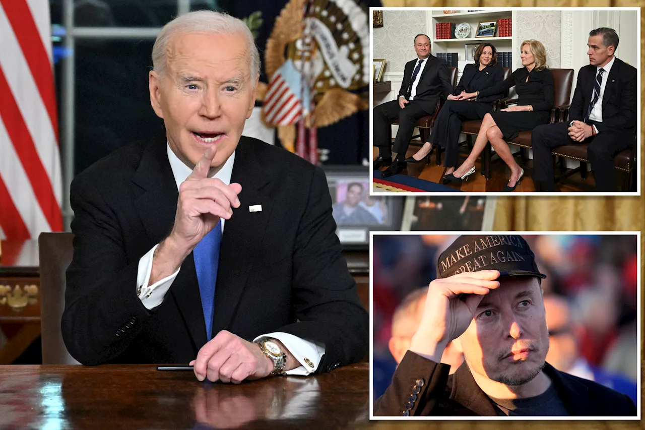 Biden Warns of 'Oligarchy' in Farewell Address, Cites Tech-Industrial Complex Threat