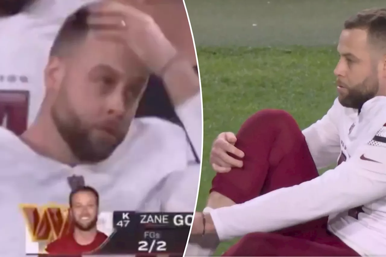 Commanders kicker Zane Gonzalez opens up on OCD after pre-kick routine goes viral