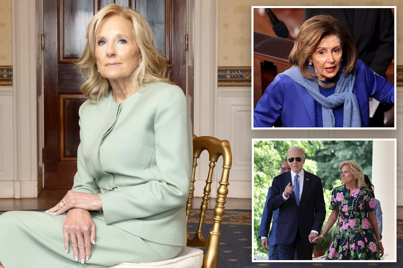 Jill Biden admits Nancy Pelosi pushing Joe out of re-election bid was 'disappointing'