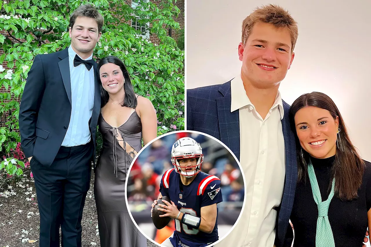 Patriots star Drake Maye gets engaged to longtime girlfriend Ann Michael Hudson