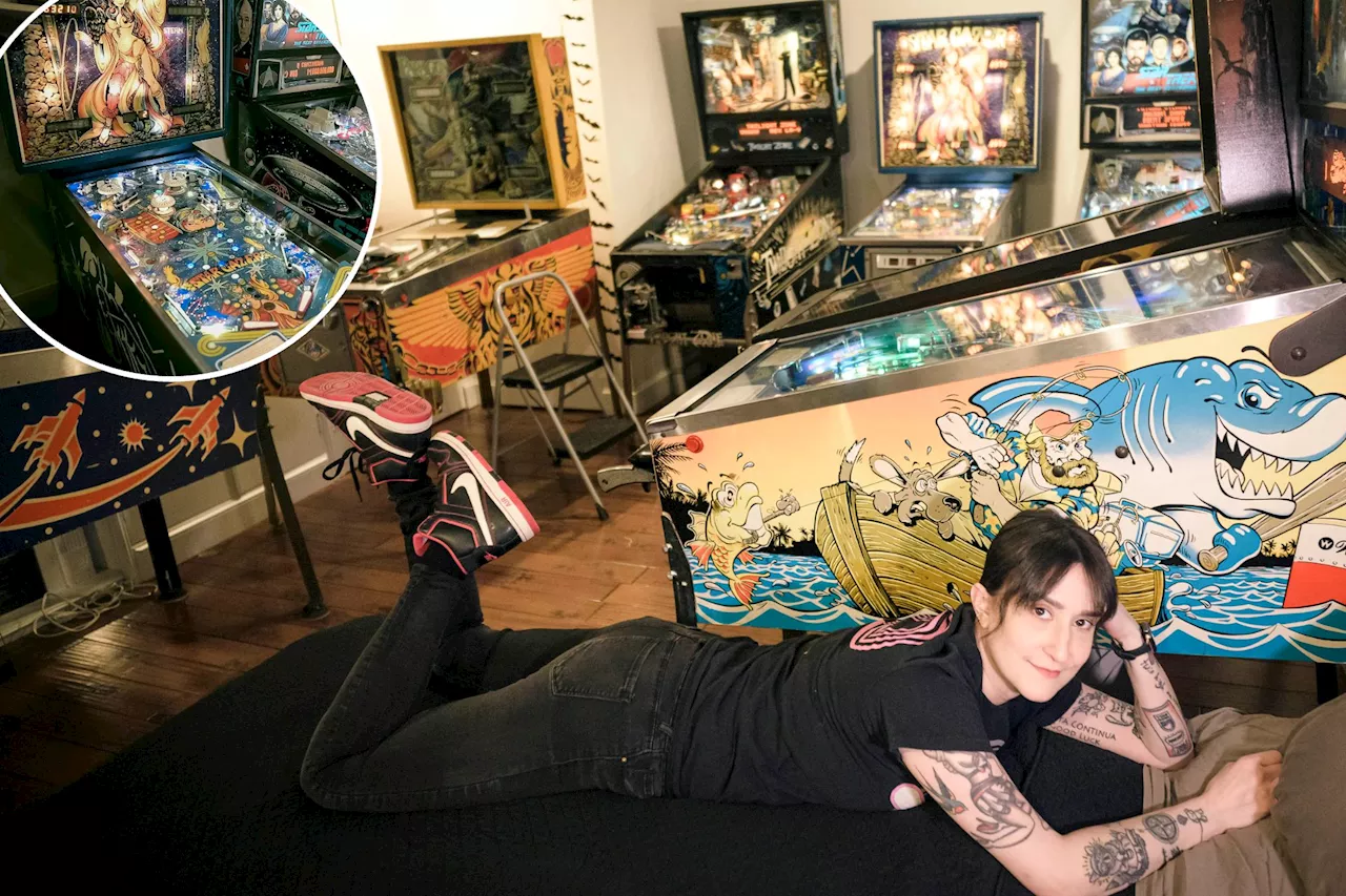  Pinball state championships will be held in this New Yorker's tiny apartment: 'I have a couch and a bed, that's it'