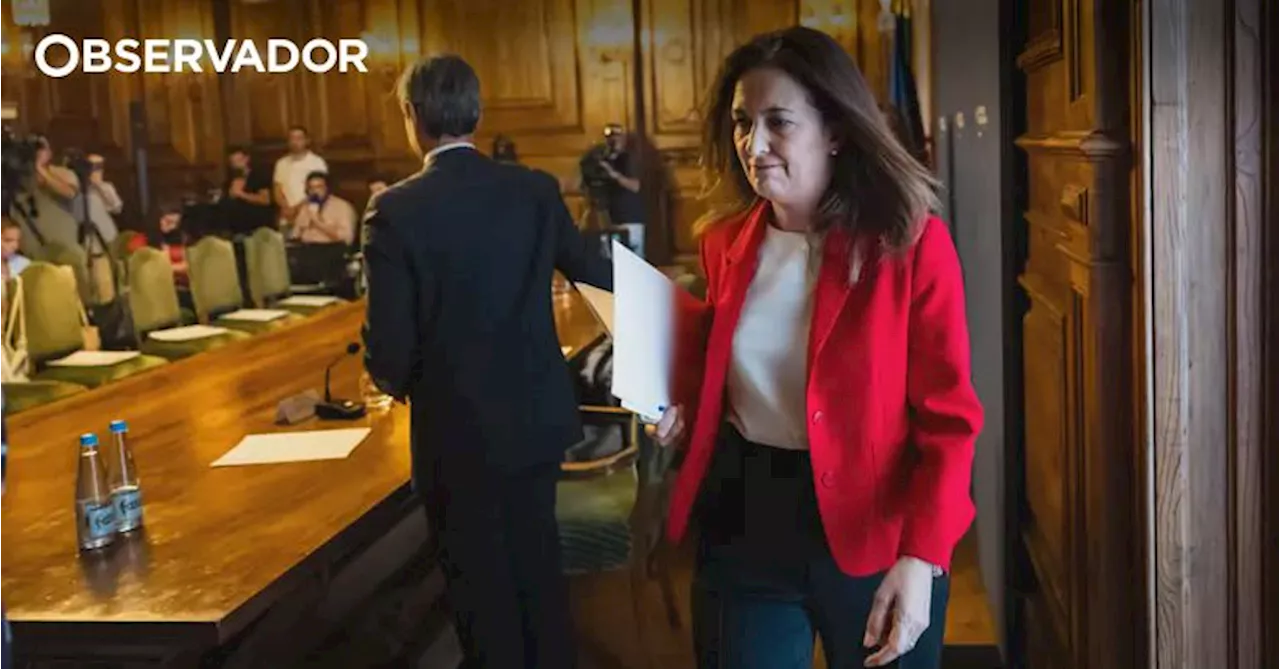 Ministra da Justiça soube de reunião promovida por Aguiar Branco quando todos souberam