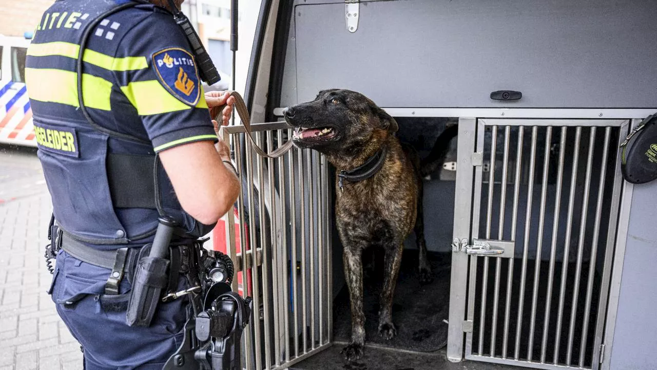 Cel voor inbreker die politiehond meesleurde met zijn auto