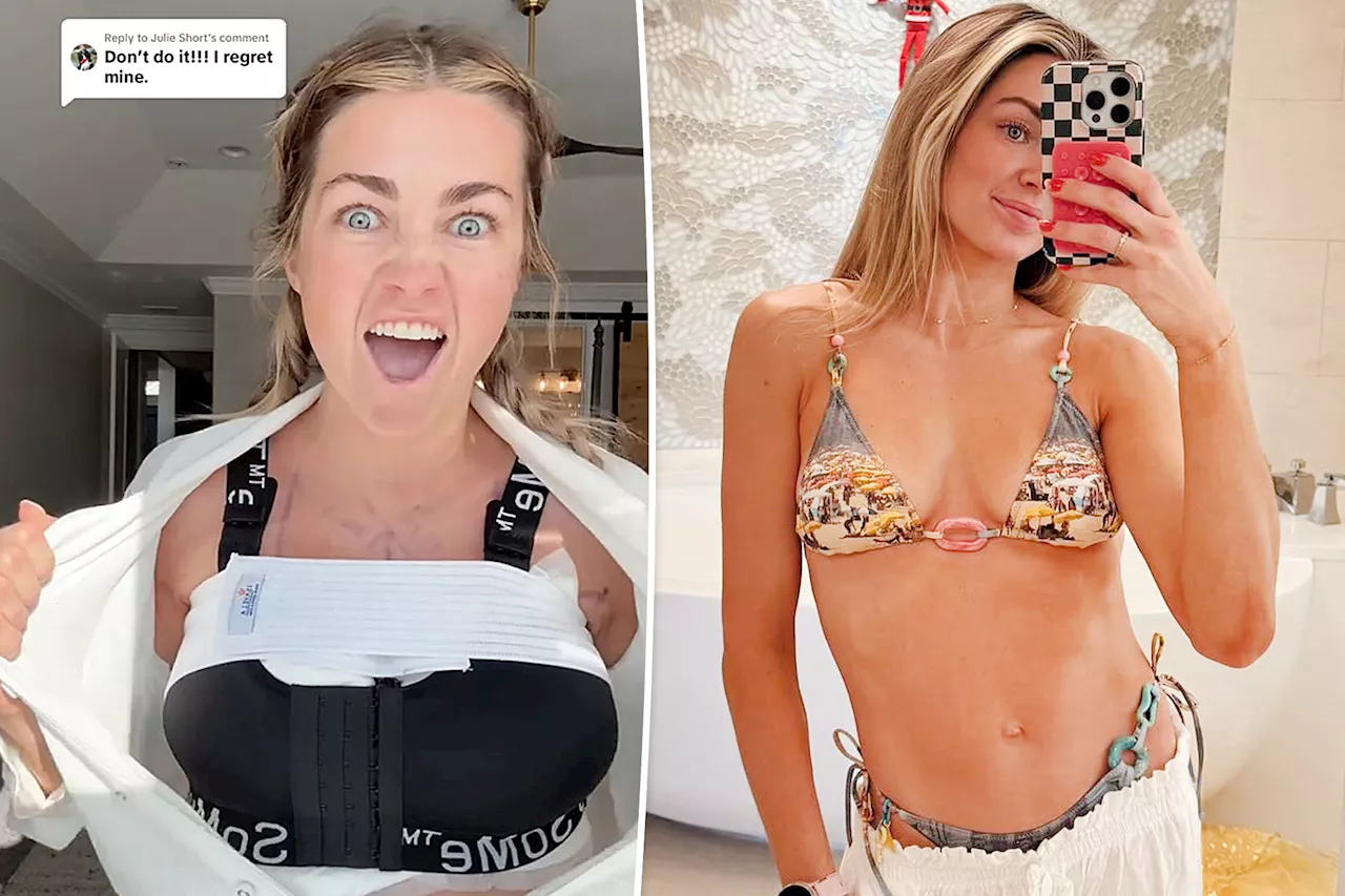 Lindsay Arnold Documents Her Breast Augmentation Surgery Recovery on TikTok