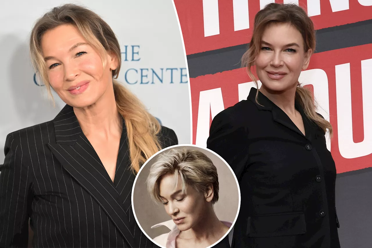 Renée Zellweger Debuts Major Hair Transformation on British Vogue Cover