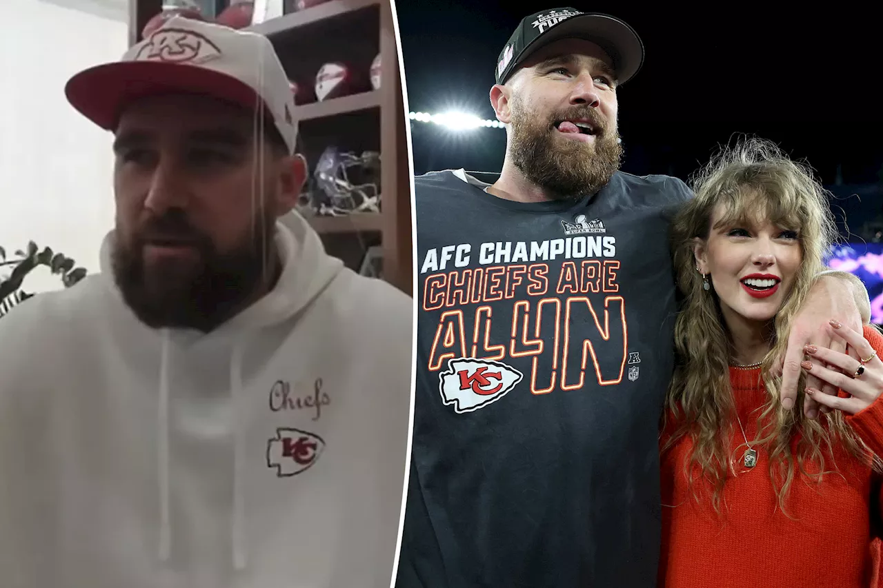 Travis Kelce Credits Taylor Swift for Confidence and Support Ahead of NFL Playoffs