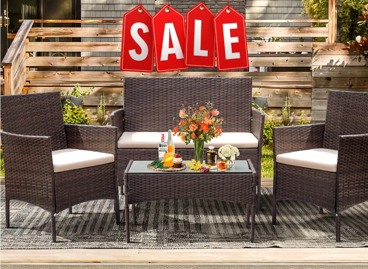 Walmart's Winter Patio Furniture Sale: Score Huge Savings on Homall Sets and More