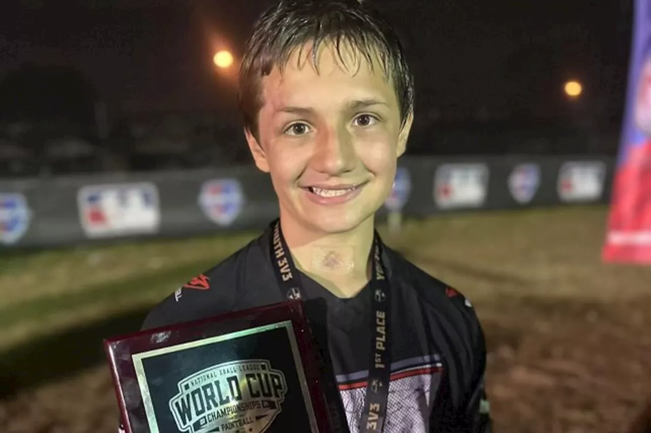 From Near-Fatal Accident to Paintball Champion: 12-Year-Old Boy's Inspiring Recovery